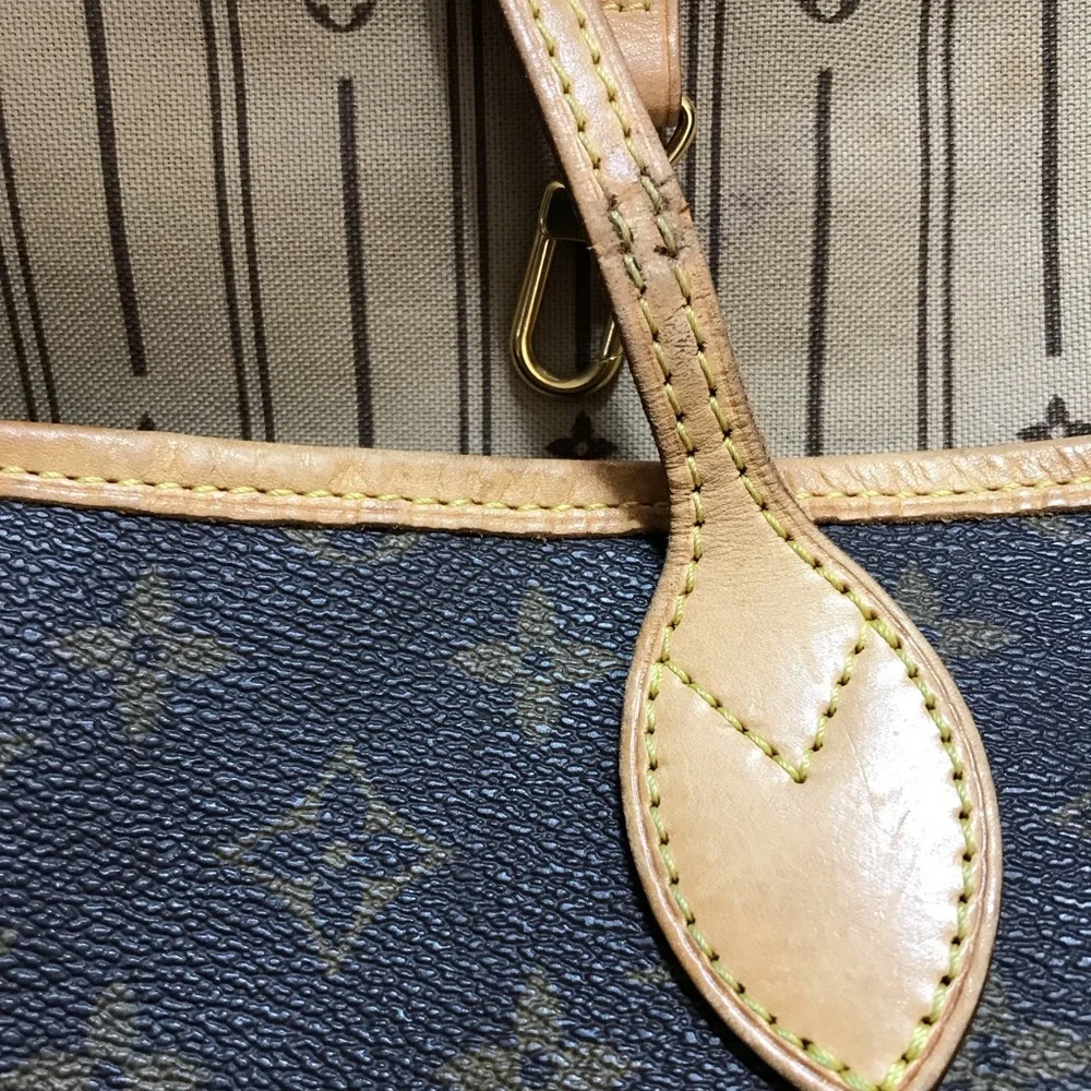 🌸 EXTRA LARGE 🌸 NEVERFULL TOTE GM BAG LOUIS VUITTON - Picture 11 of 15